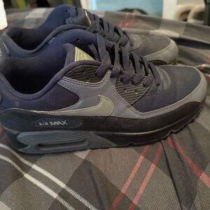 Nike Air Max Sneakers - Navy and Gray